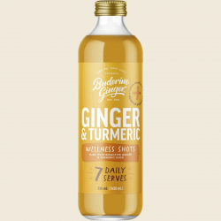 Buderim Ginger & Turmeric Wellness Shots 350 ml