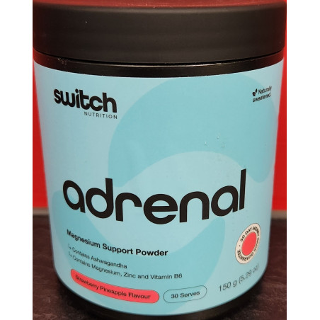 Switch Adrenal magnesium Support Powder Strawberry Pineapple 150gm