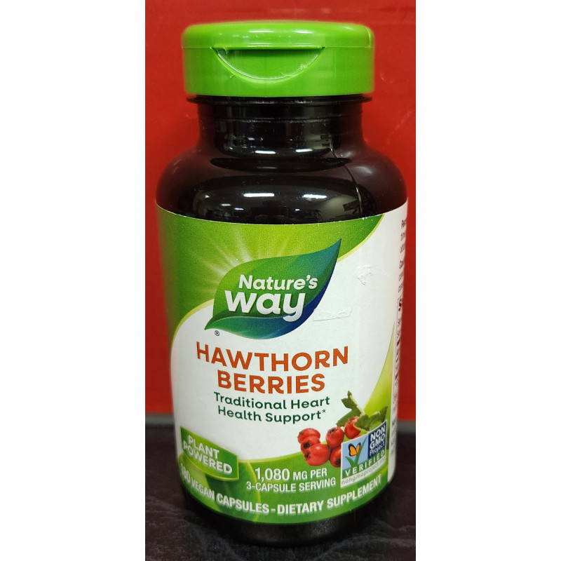 Natures Way Hawthorn Berries Capsules (100)