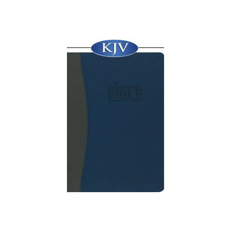 The Remnant Study Bible (KJV + E.G. White Comments) Blue/Grey