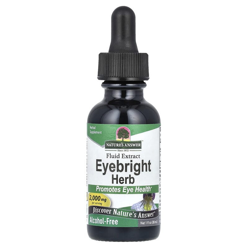 Nature's Answer, Eyebright Herb, Fluid Extract, Alcohol-Free, 2,000 mg, (30 ml)