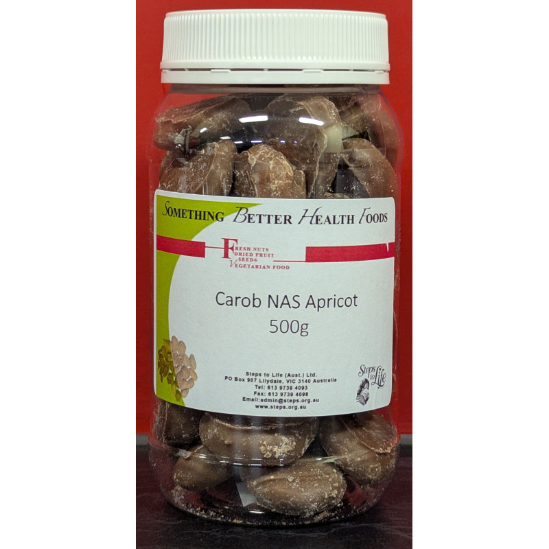 Carob NAS Apricot 500gm