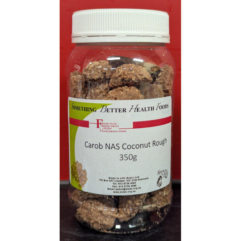 Carob NAS Coconut Rough 500gm