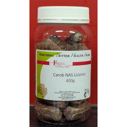 Carob NAS Licorice 400g