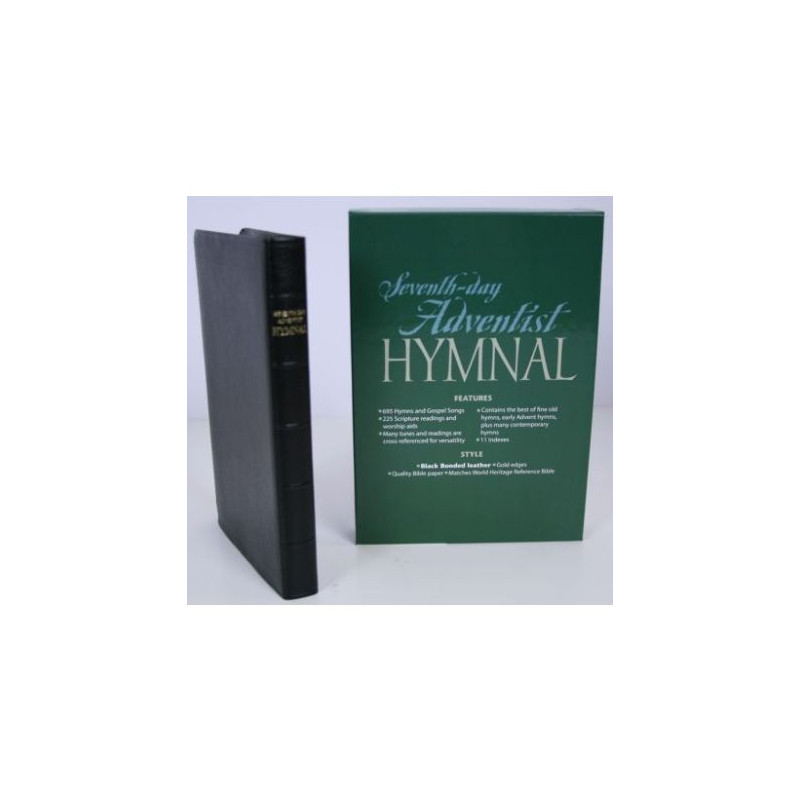 Seventh-day Adventist Hymnal - Bonded Leather: Black