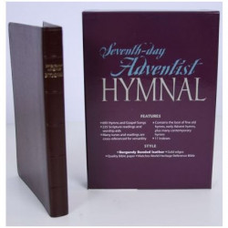Seventh-day Adventist Hymnal - Bonded Leather: Burgundy