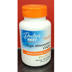 Doctor's Best High Absorption CoQ10 100mg 120 Capsules