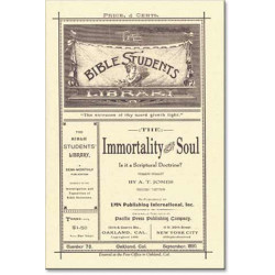 The Immortality of the Soul