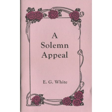 A Solemn Appeal