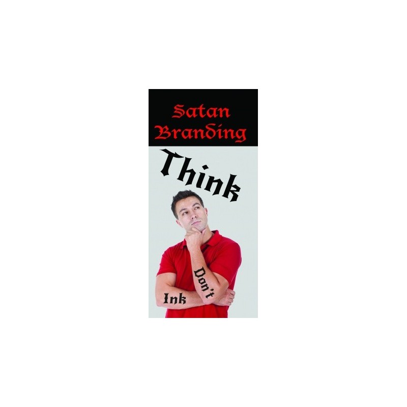 10 Pack: Satan Branding: Think. Don't Ink