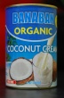 Banaban ORGANIC Coconut Cream  400ml