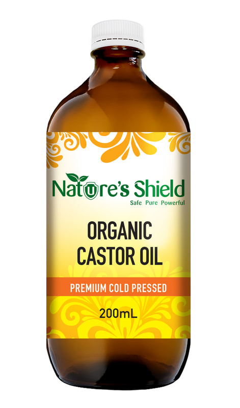 Certified Organic Castor Oil 200ml