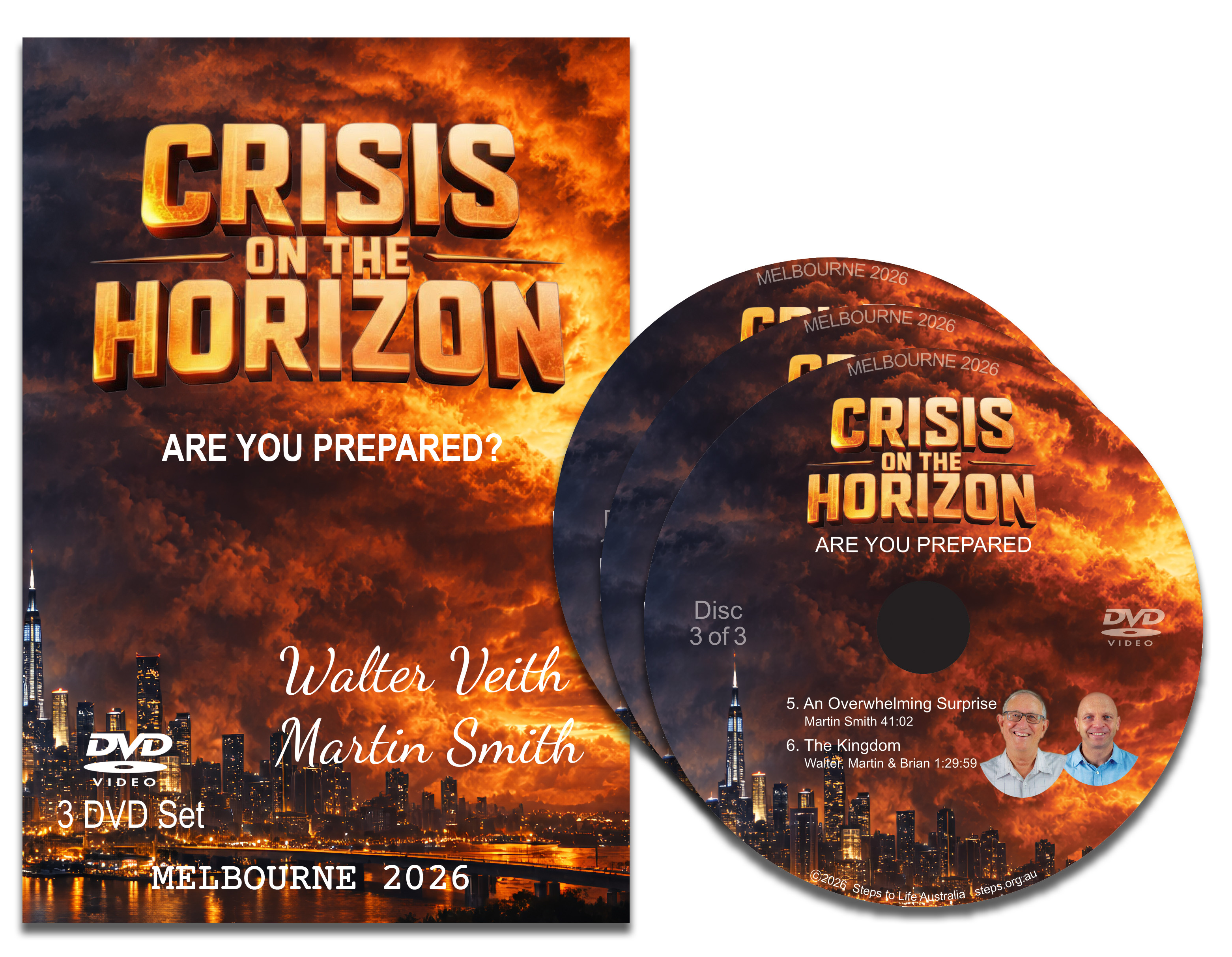 Crisis on the Horizon DVDs