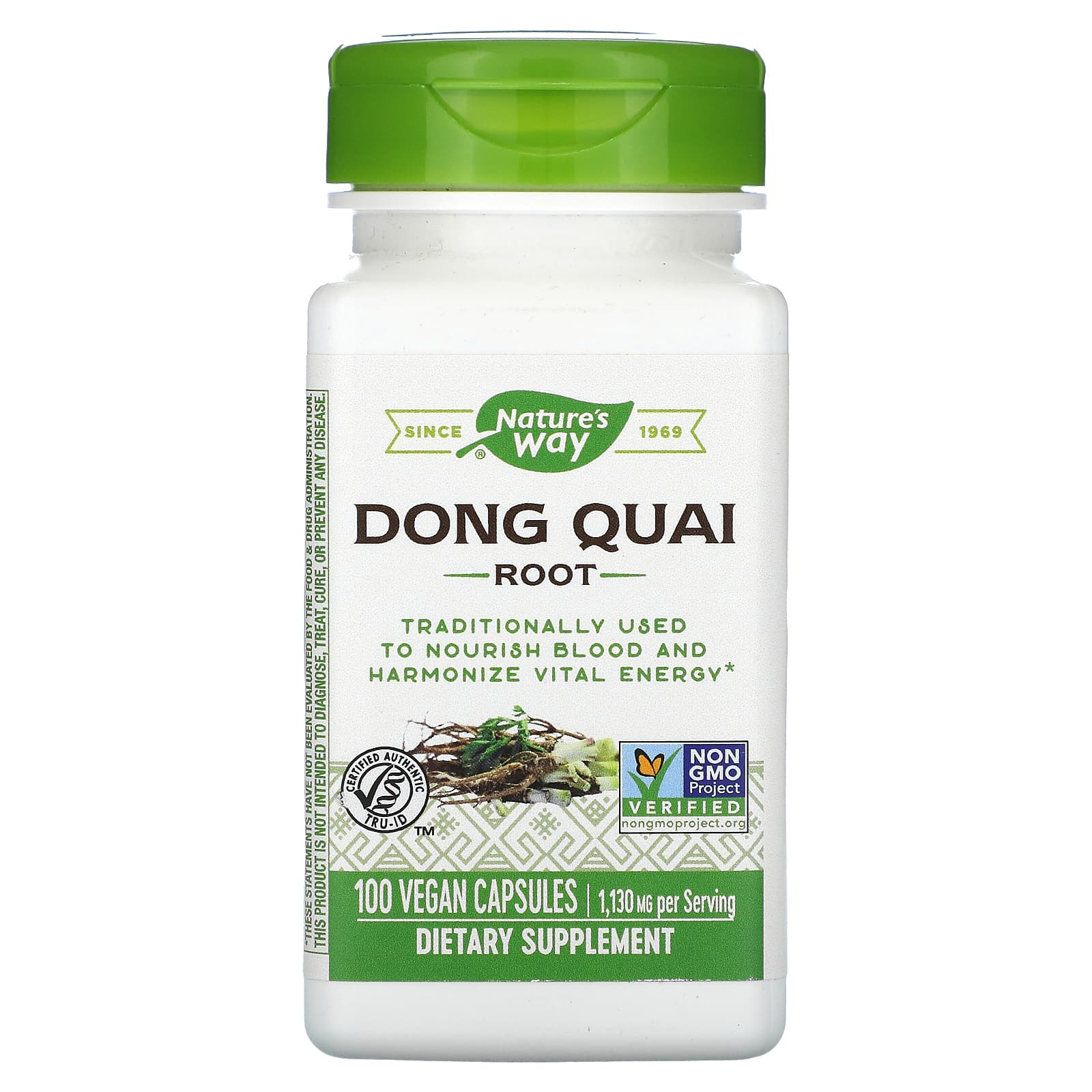 Nature's Way, Dong Quai Root, 565 mg 100 caps