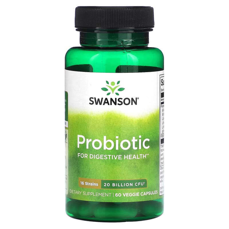 Swanson Probiotic 20 billion CFU 60 Capsules