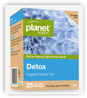  Planet Organic Herbal Teabags Detox (25 bags)