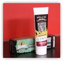 Activated Charcoal and Coconut Oil Toothpaste - Cinnamon Clove