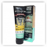 Activated Charcoal and Coconut Oil Toothpaste - Spearmint