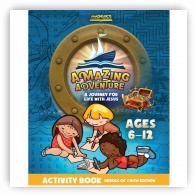 Amazing Adventures Activity Book: Heroes of Faith Edition