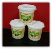 Bulk 3x 1 Litre Organic Extra Virgin Coconut Oil PAIL 