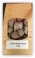 Carob Ginger Pieces 200g