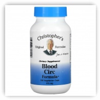 Christophers Original Formulas, Blood Circulation 475mg 100 V