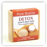 Detox Zeolite Goats Milk Soap - Unscented