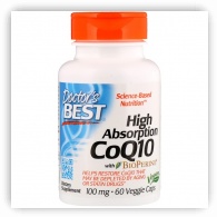 Doctors Best High Absorption CoQ10 with BioPerine 200mg 60C
