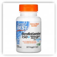 Doctors best Benfotiamine with BenfoPure Capsules