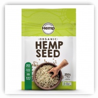 Essential Hemp organic Hemp Seeds Hulled 250gm