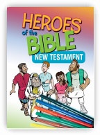 Heroes of the Bible Colouring in Book - New Testament 