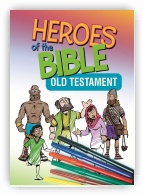 Heroes of the Bible colouring in book Old Testament