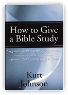 How to Give a Bible Study