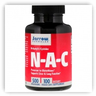 NAC - N Acetyl-L-Cysteine, 500mg 100 Capsules Jarrow Formula