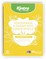 Lemongrass & Ginger with Lemon Myrtle Tea bags (25)