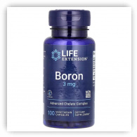 Life Extension Boron 3mg 100 Capsules