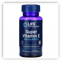 Life Extension Super Vitamin E 268mg (400IU)