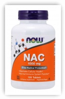 NAC 1000 mg (120 Tablets) Now Foods