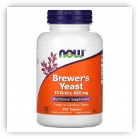 NOW Foods, Brewer's Yeast, 200 Tablets