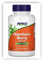 NOW Foods, Hawthorn Berry, 540 mg, 100 caps