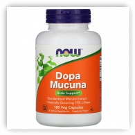 Now Foods, Dopa Mucuna 180 Capsules