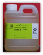 Organic Castor Oil - 1 Litre