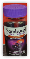 Sambucol Black Elderberry Advanced Immune Gummies + Vit C, Zinc