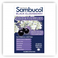 Sambucol Black Elderberry Cold & Flu Relief Tablets (30)