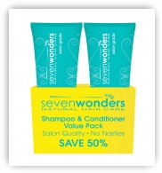 Seven Wonders natural Haircare Shampoo and Conditioner 