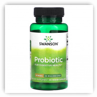 Swanson Probiotic 20 billion CFU 60 Capsules