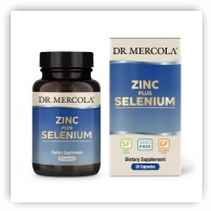 Zinc Plus Selenium Dr Mercola (90 Capsules)