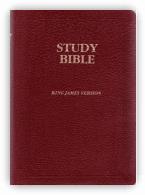 Study Bible KJV Genuine Leather Bound- Black